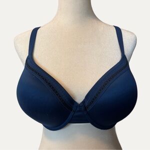 Wacoal Women's Navy and Blue Bra